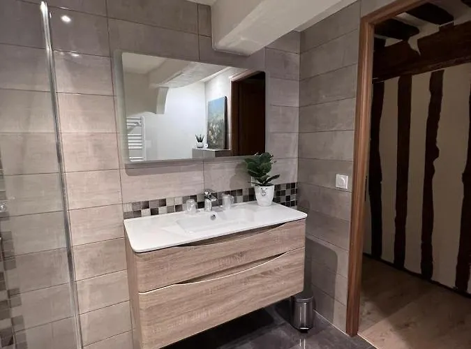 度假居 Les Maisons D'augustine, Demeure De Charme De La Cour Ste Catherine 翁弗勒尔